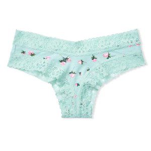 Ribbed Lace Cheeky Panty